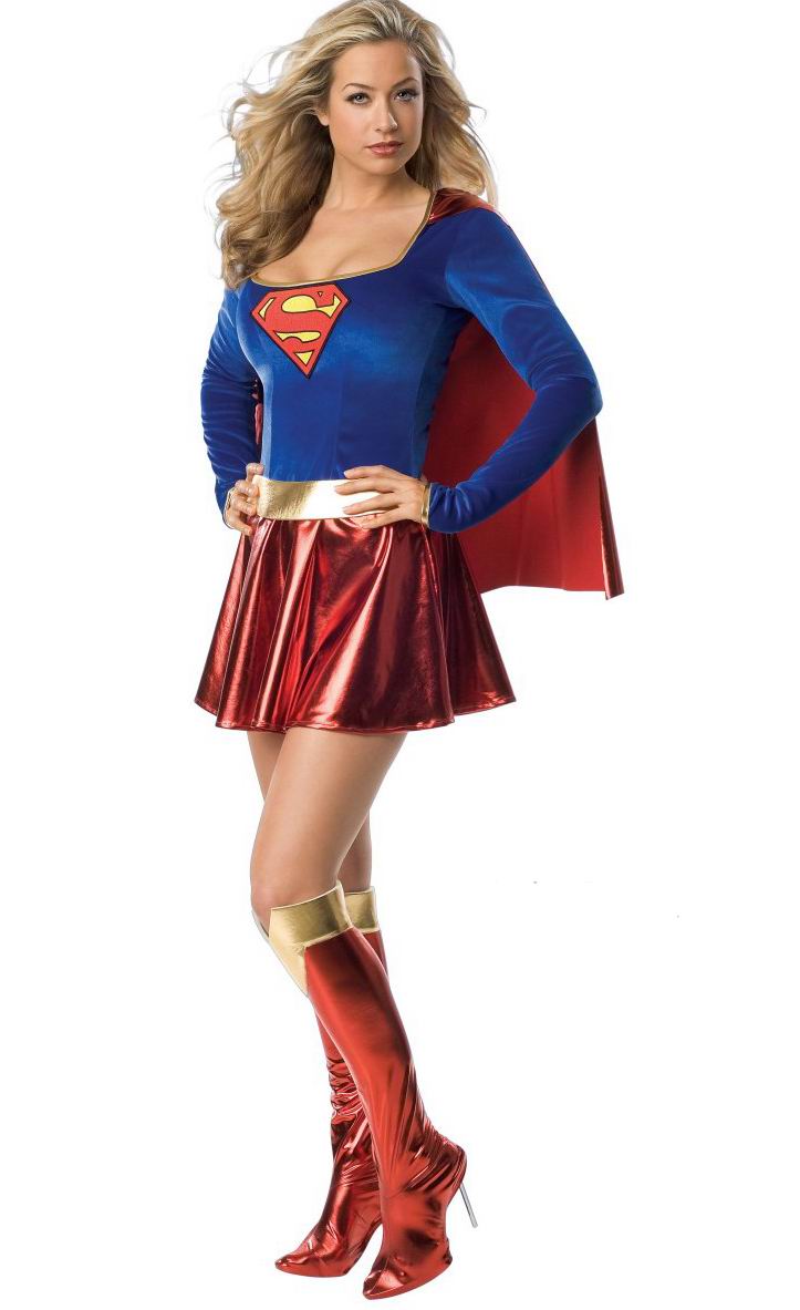 Supergirl One Piece Adult Women’s Costume